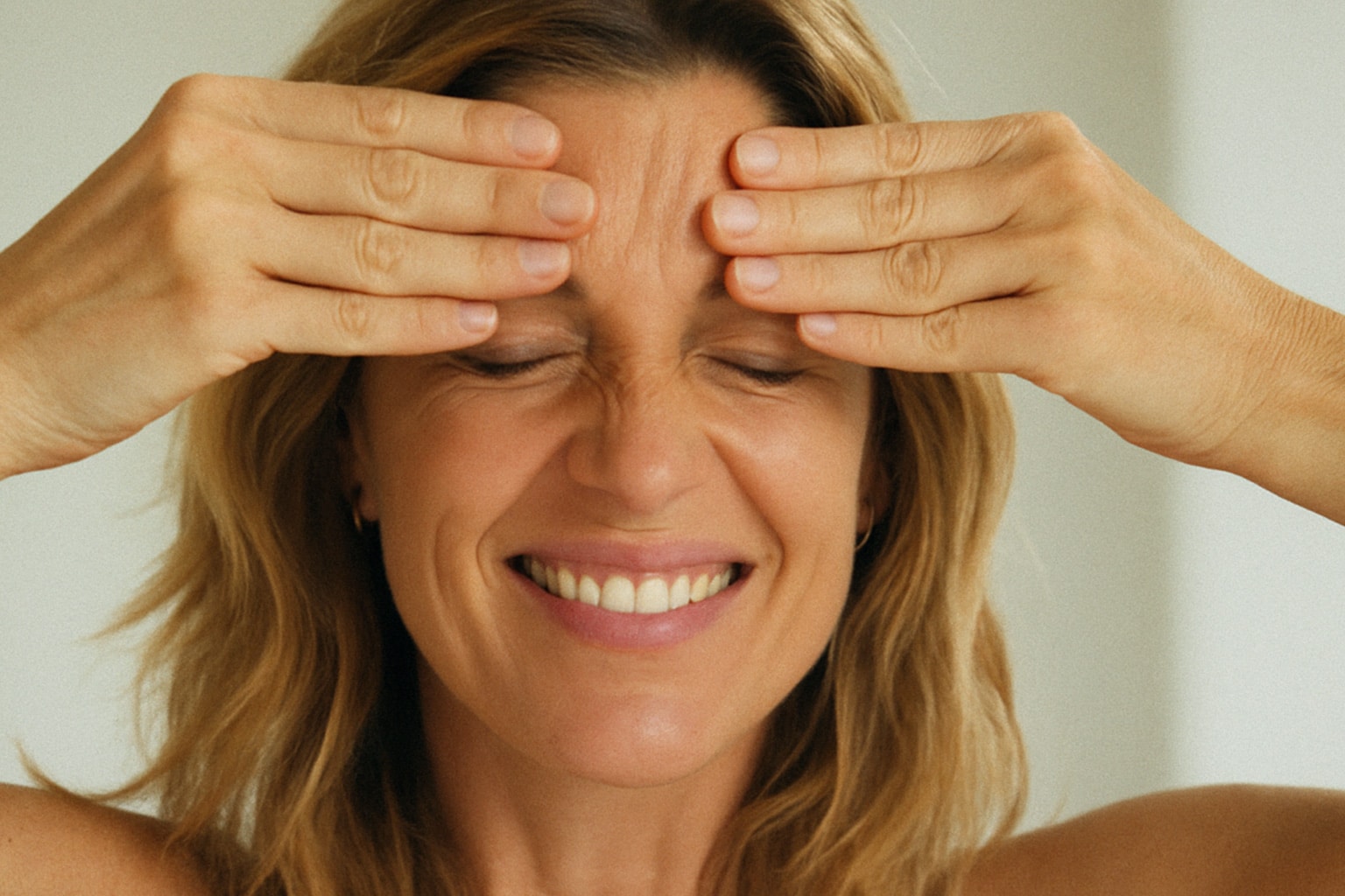 How can you effectively and sustainably reduce frown lines?